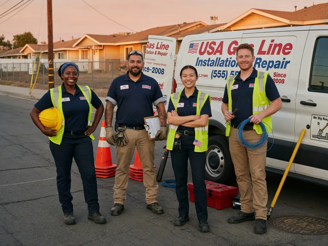 Gas Line Installation company in Scotia, CA